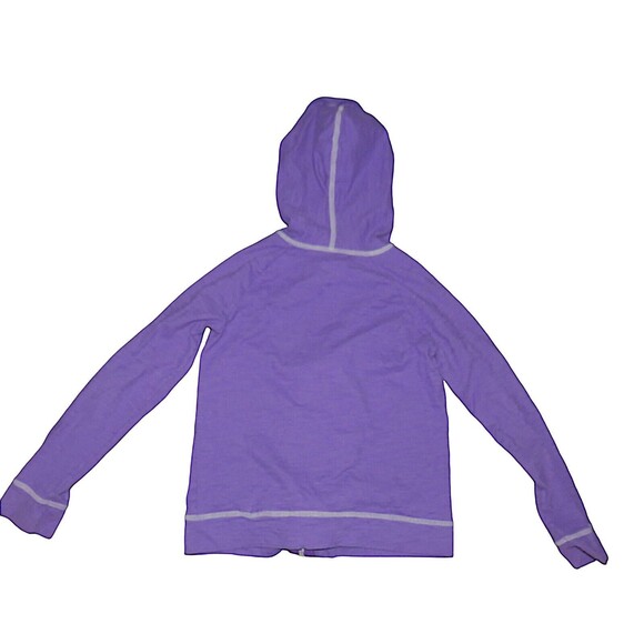 Hanes Set Of Two Girl's Lightweight Cotton Slub Hoodie Jackets Size Medium - Picture 3 of 7